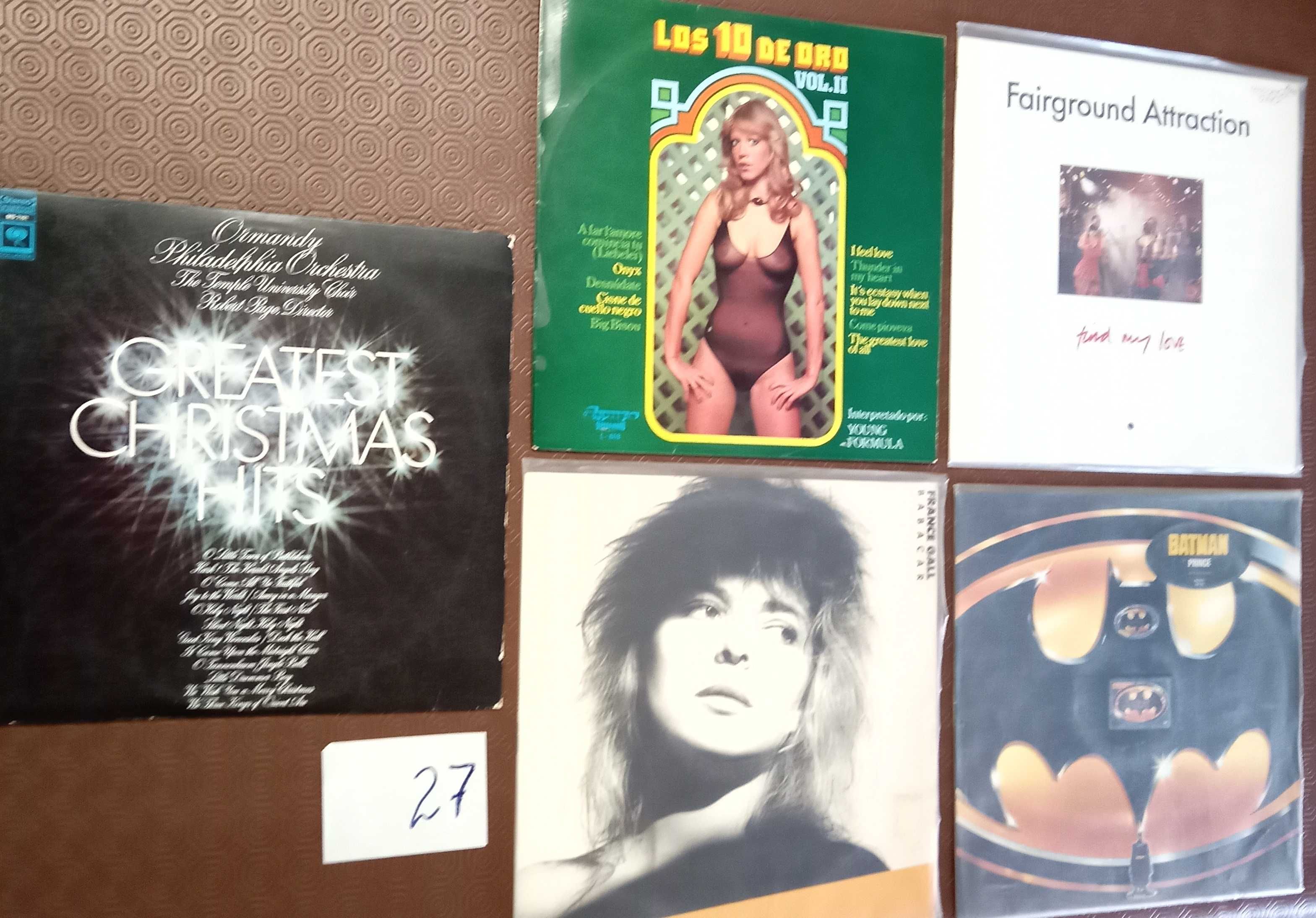 Vinis LPs, lote 27,  discos LPs, cada 5€