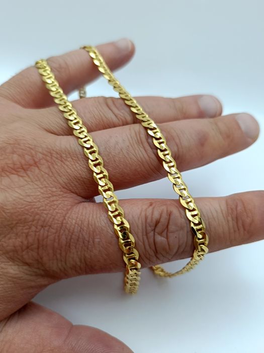 Złoty Łańcuszek Gucci 50cm Pr.585 Zapraszamy