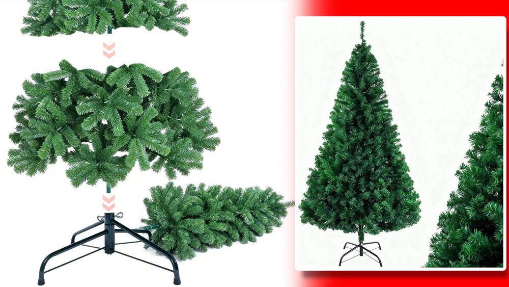 Choinka Sztuczna Jak Żywa Sosna Zielona Świąteczna Jodła 180Cm okazja