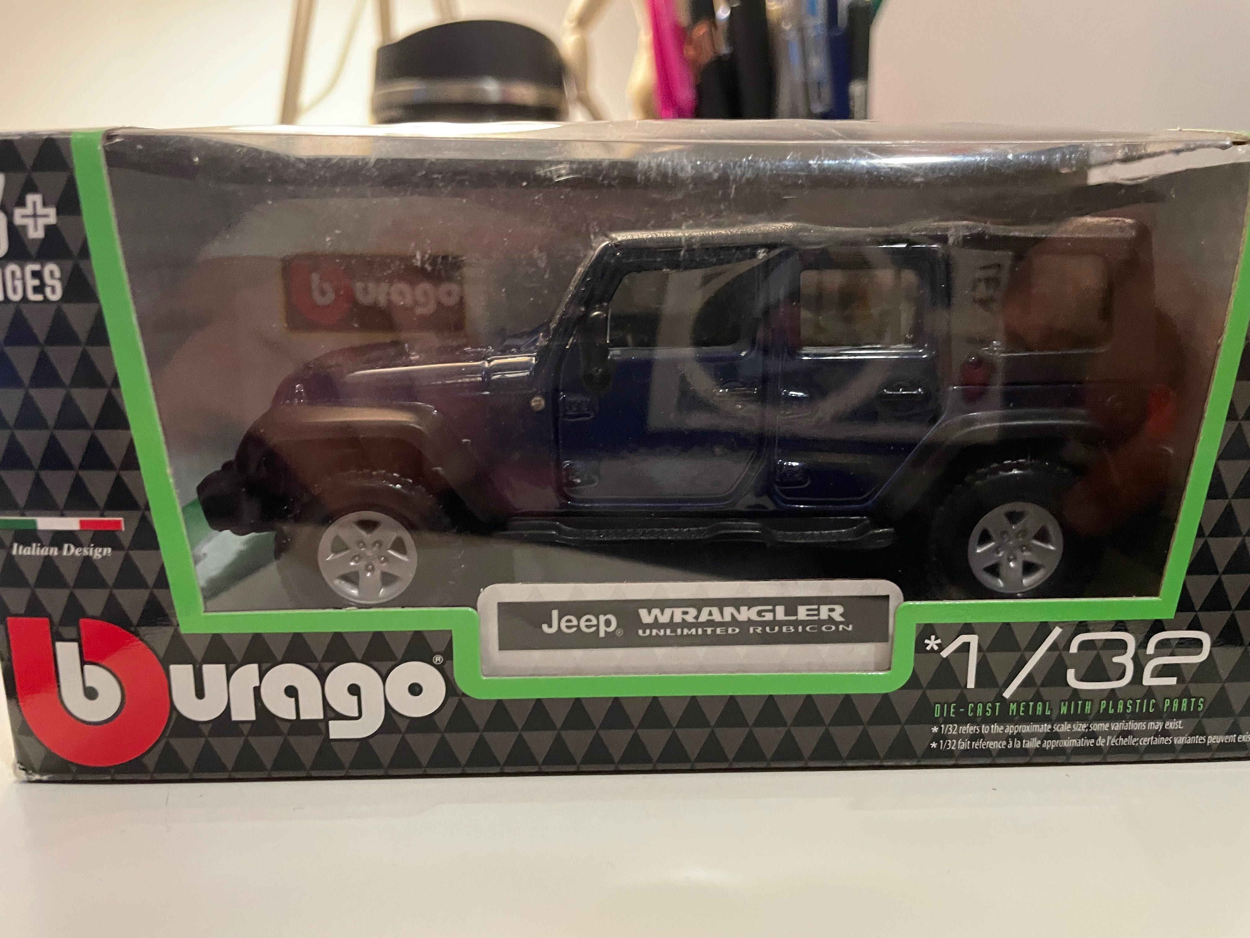 Carro Jeep Burago 1/32 NOVO