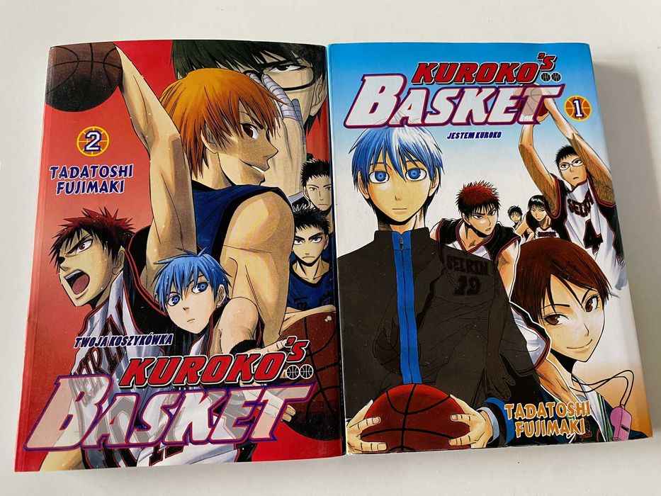 Manga "Kuroko no Basket" tomy 1–2
