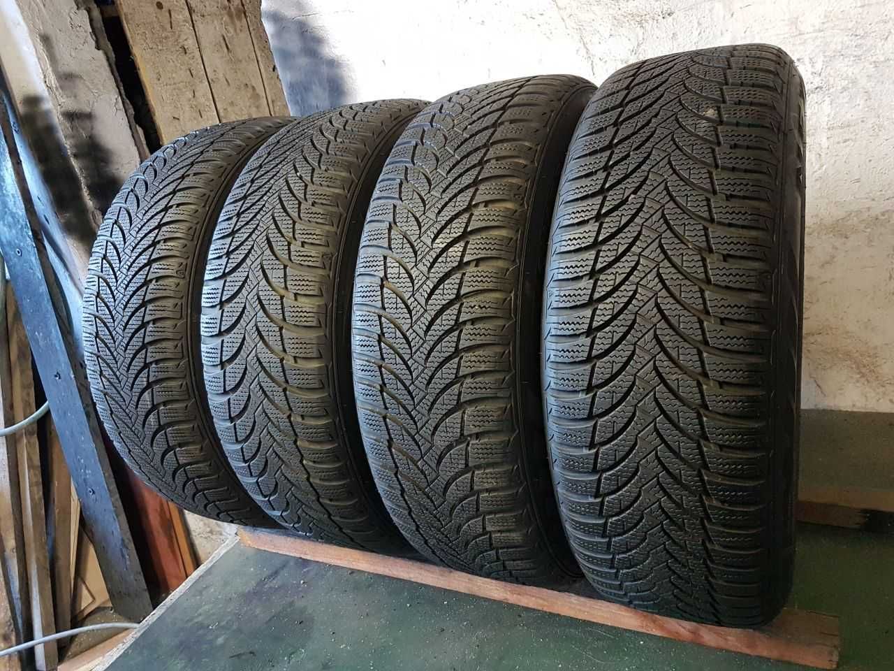 Felgi alu Borbet Ford R16 4x108 opony zimowe 205/60R16 7,6mm 2019r