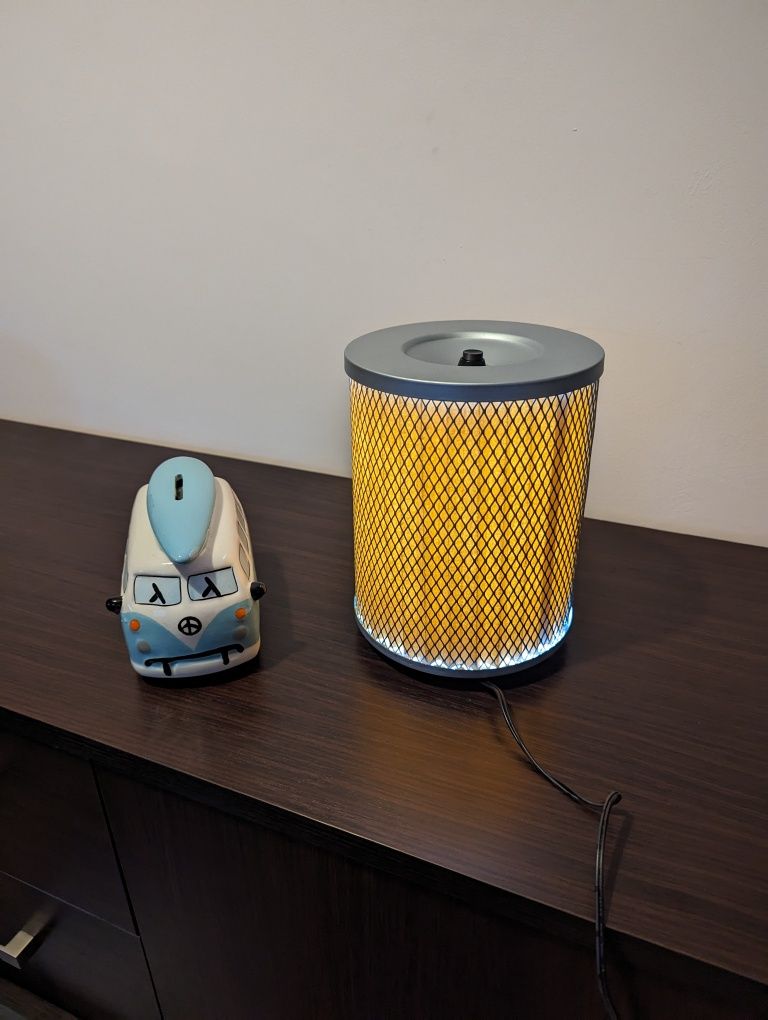 Lampka na biurko filtr powietrza gadżet motoryzacyjny