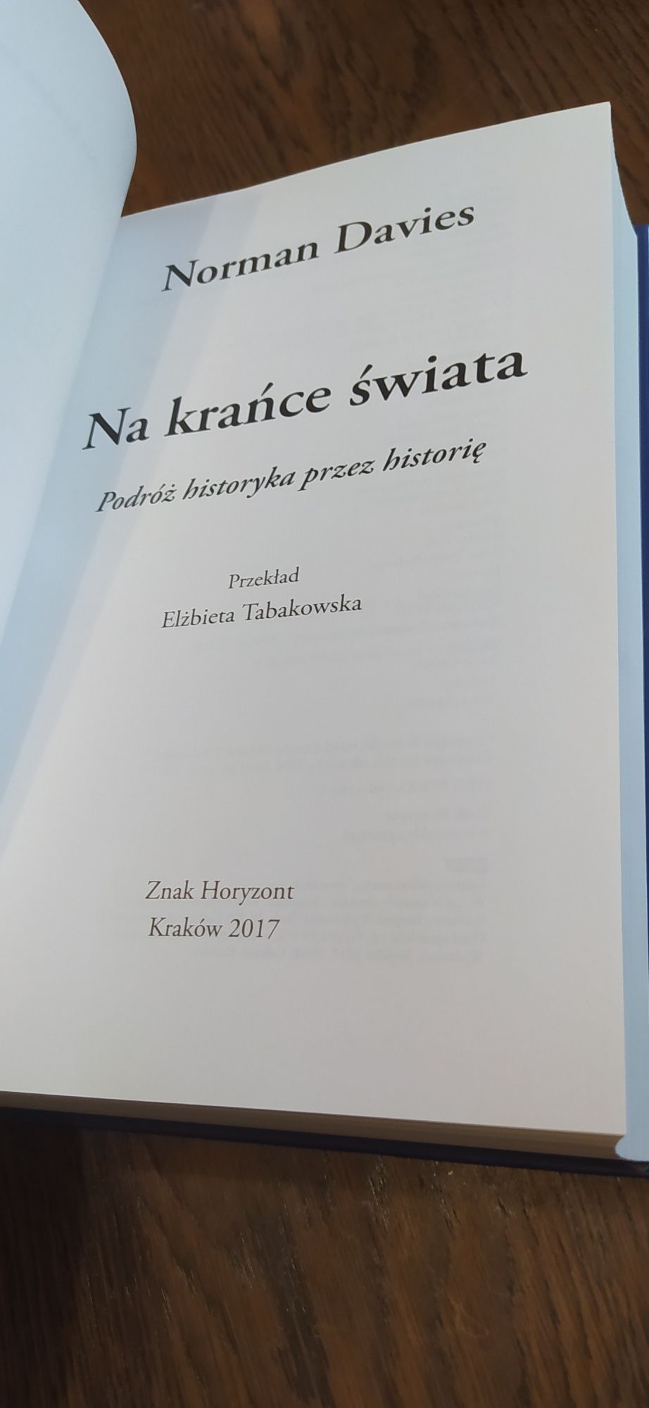 Norman Davies Na Krańce Świata