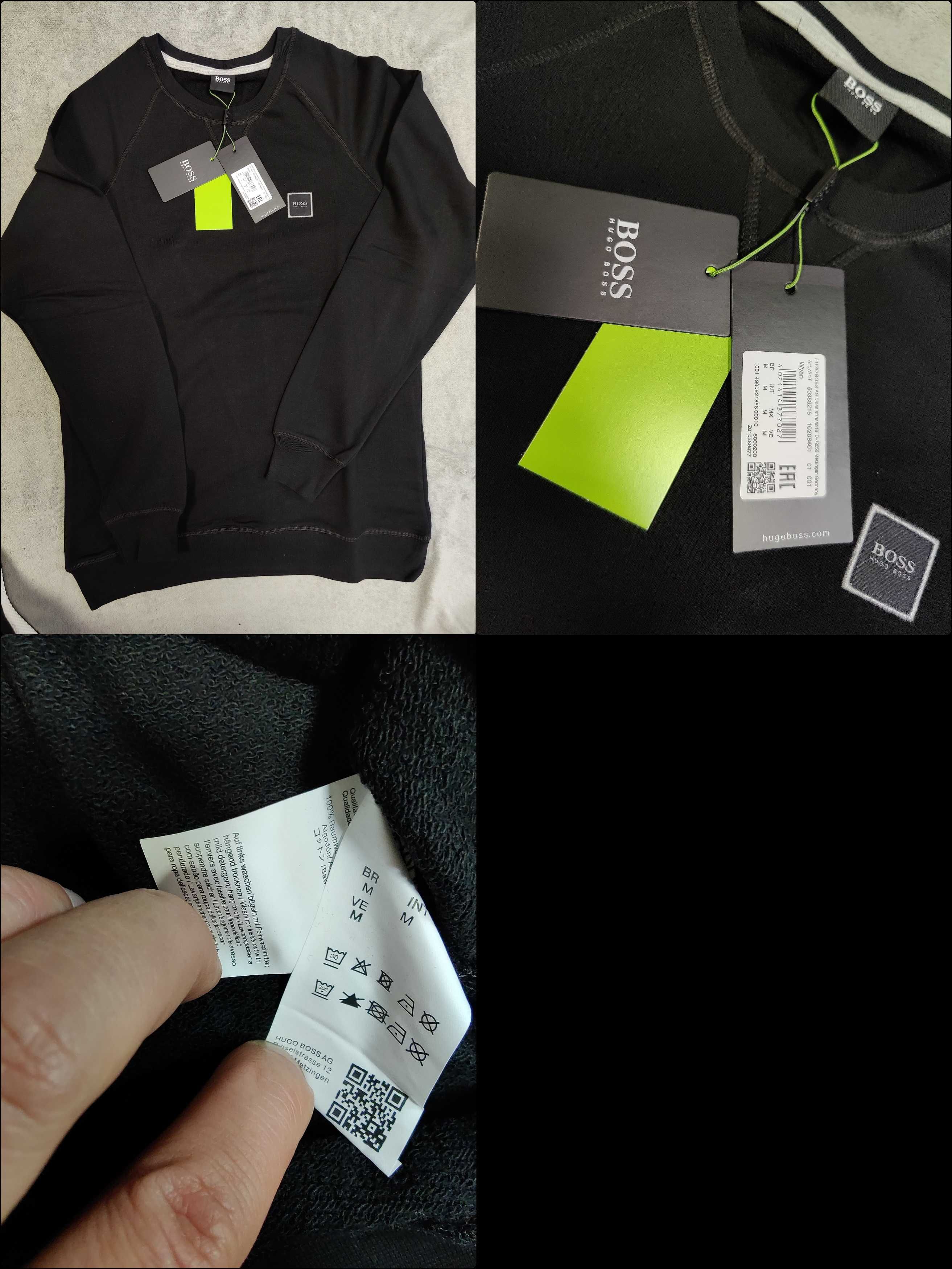 S- XXL Premium Hugo Boss Bluza maly znaczek Outlet Premium