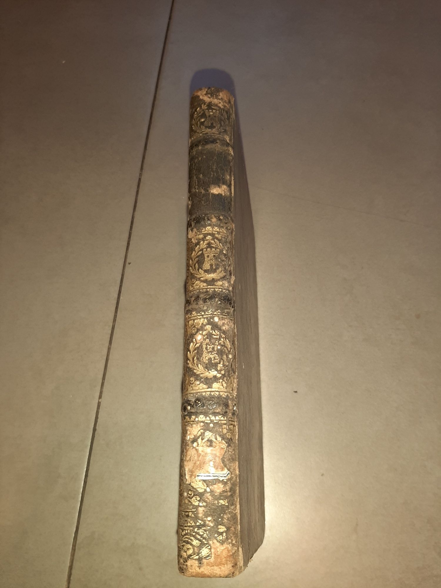 Antigo Livro Religioso Ano 1729