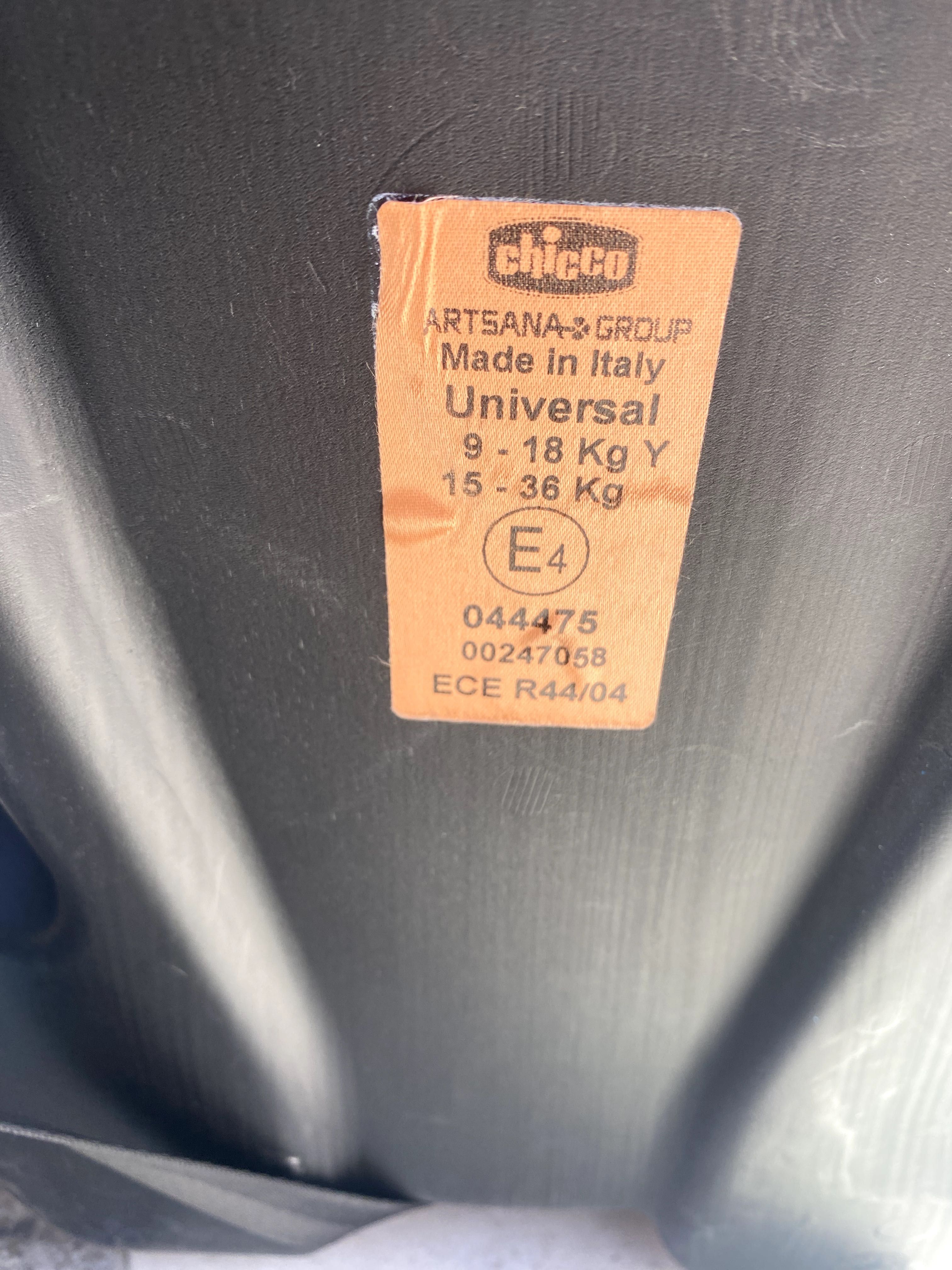 Cadeira automóvel chicco Auto Gro-Up 1/2/3 Jet Black