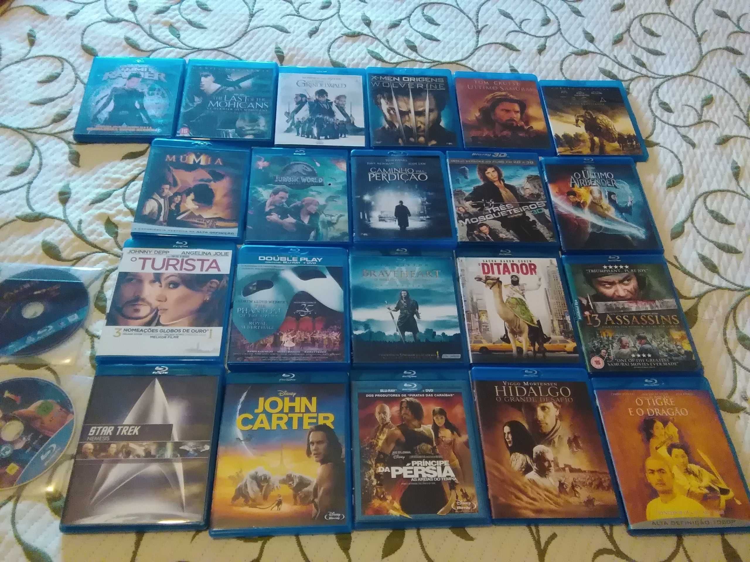 Filmes Blu-ray como novos