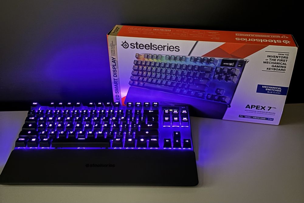 Klawiatura Steelseries Apex 7 TKL Blue Switch
