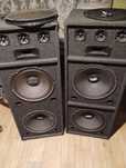 Kolumny estradowe basowe 4x 15"