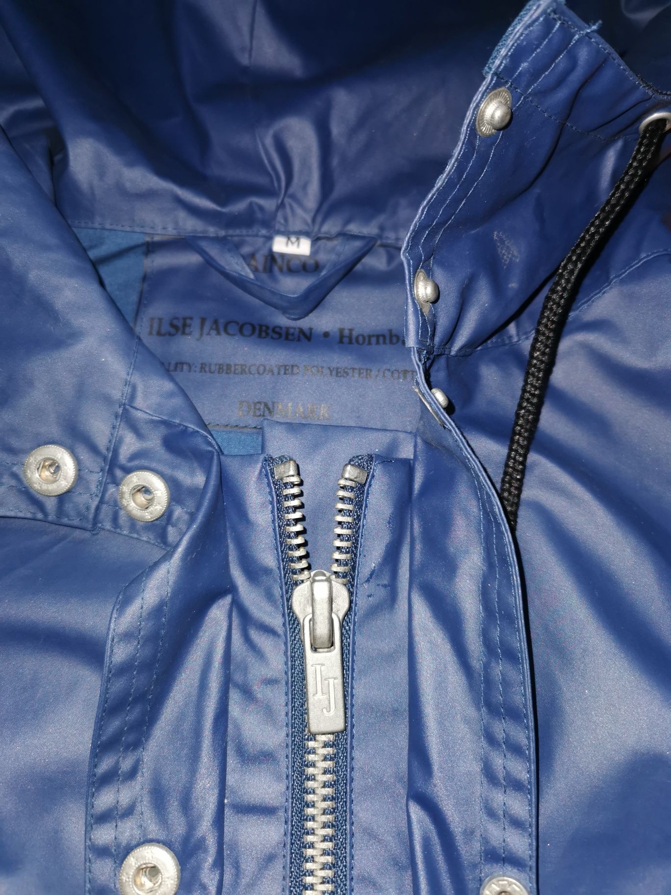 Ilse Jacobsen Hornbaek Raincoat  płaszcz przeciwdeszczowy parka M