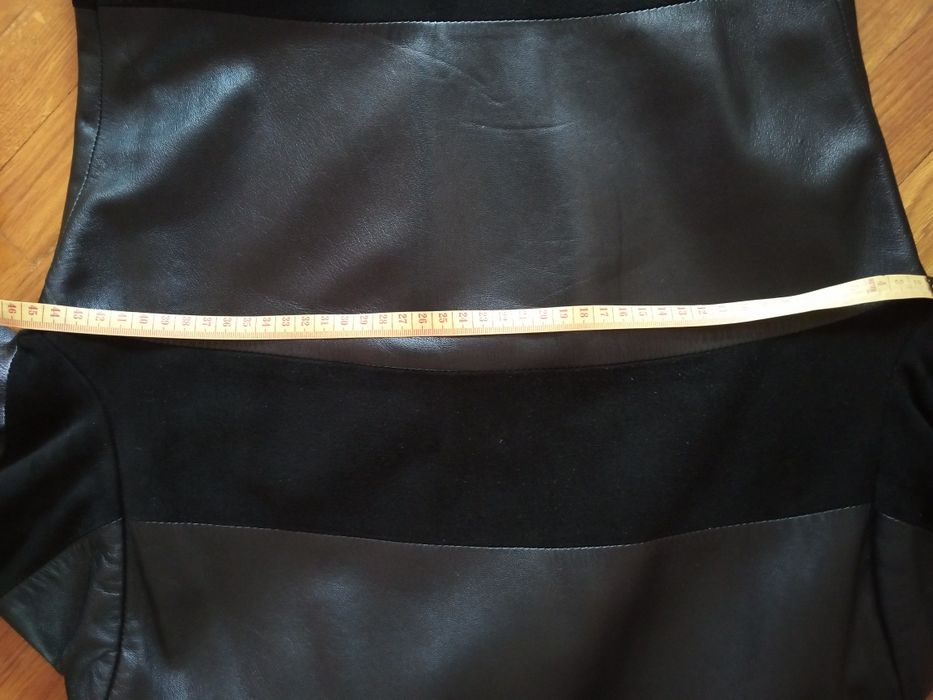 Плащ, тренч, натуральна шкіра, розмір 46,