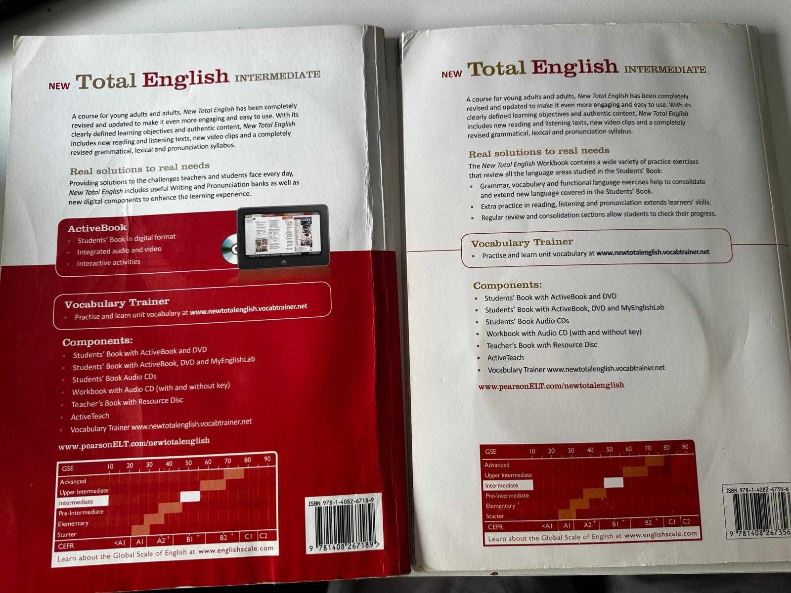 Total English Intermediate SB & WB + CD