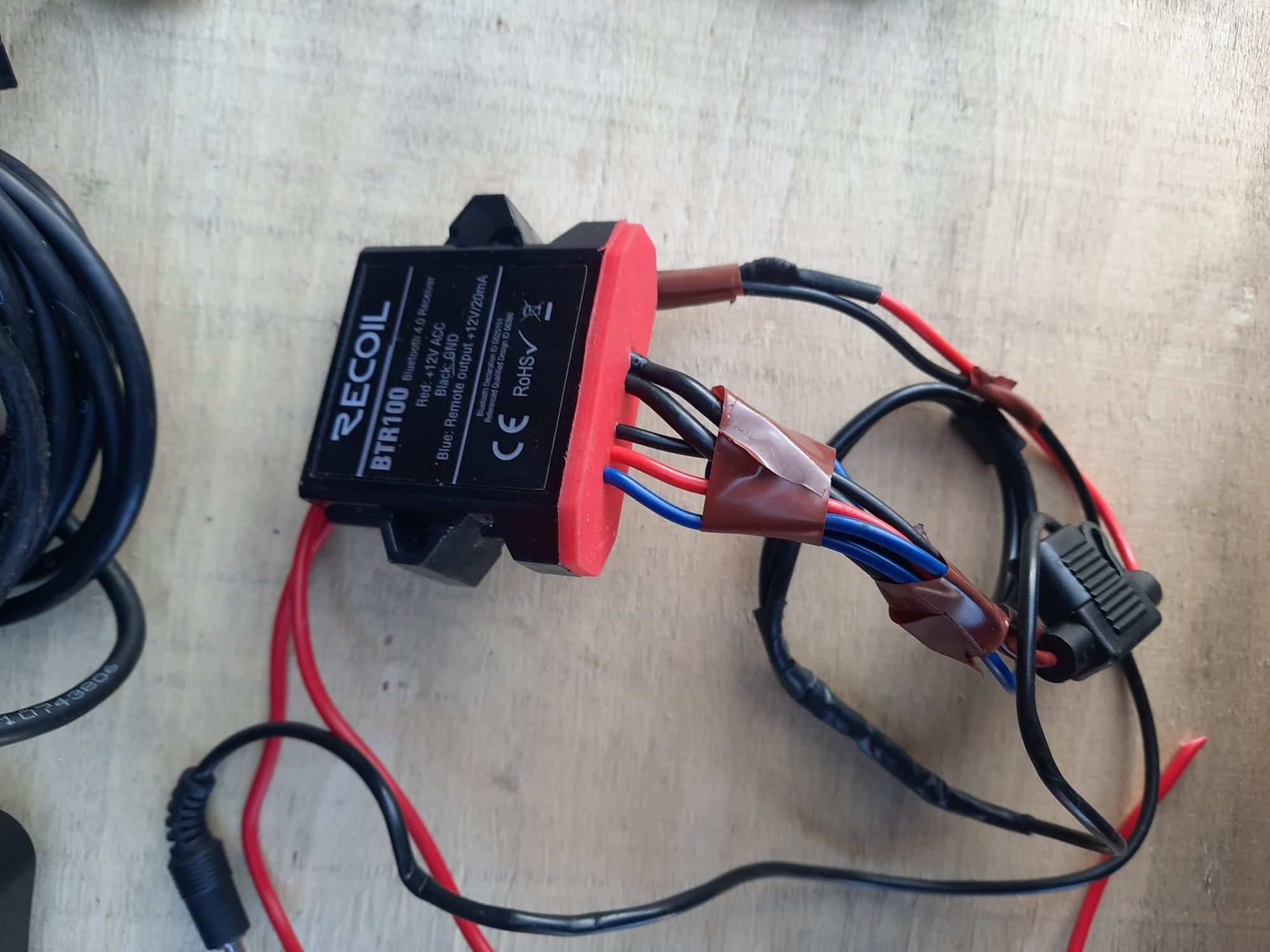 Adapter Bluetooth  Edge Rta 4.0 Recelver Recoil BTR 100 CCC CIC BMW