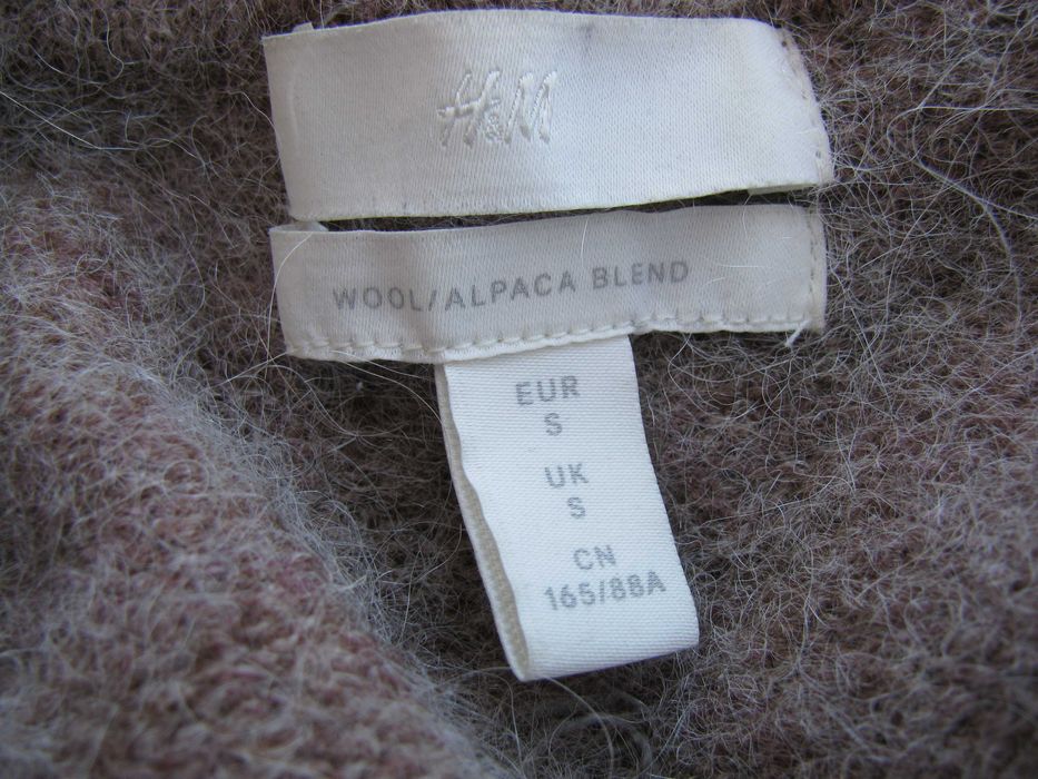 Свитер шерсть альпаки Швеция