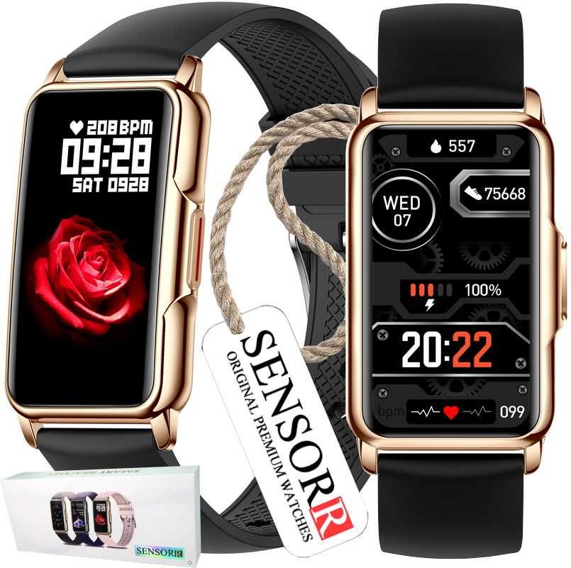 Elegancki Zegarek Damski SMARTWATCH SMARTBAND SENSORR Na Prezent