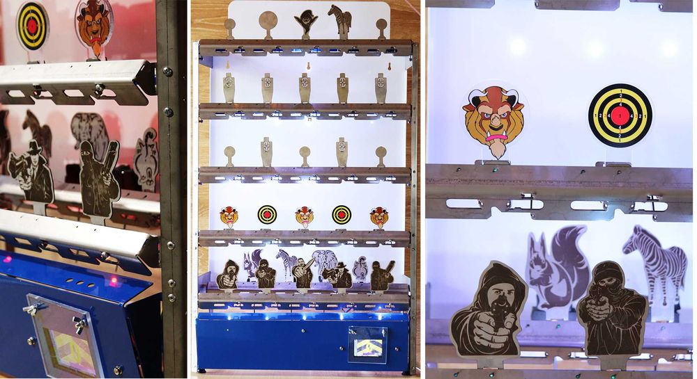 Умная мишень для тира - аттракцион