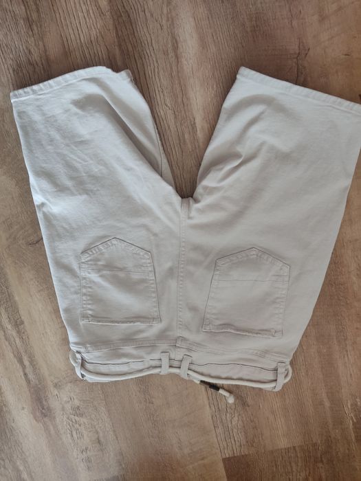 Szorty męskie beżowe chinosy