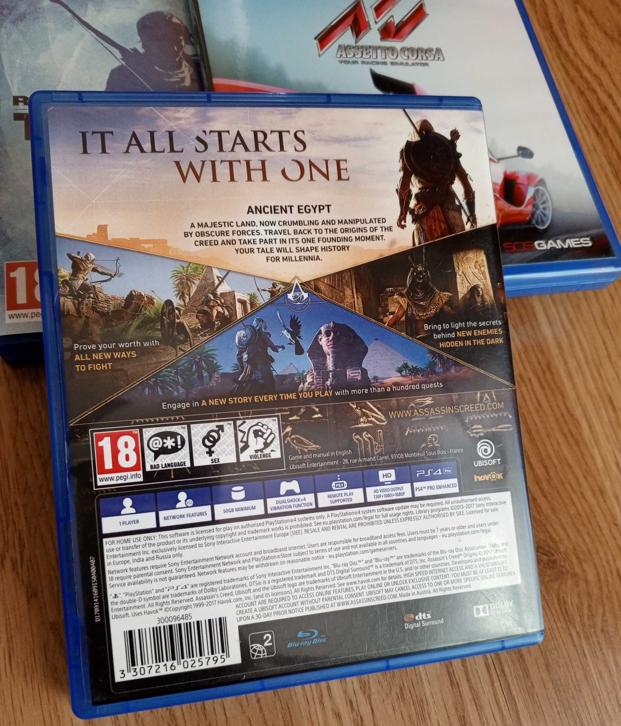 Gra PS4, 18+, Polski, Assassin's Creed Origins