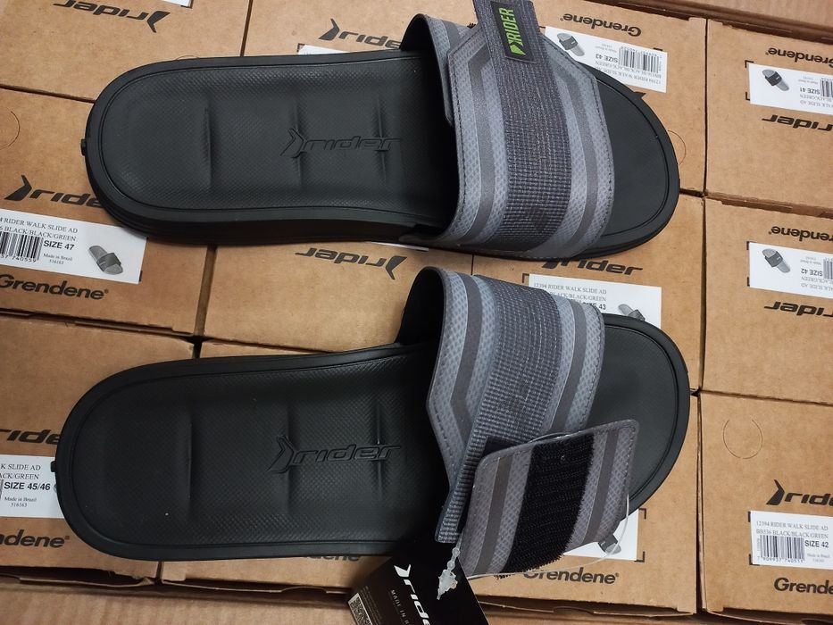Шльопанці тапки на липучці RIDER WALK SLIDE AD 12394-BB536