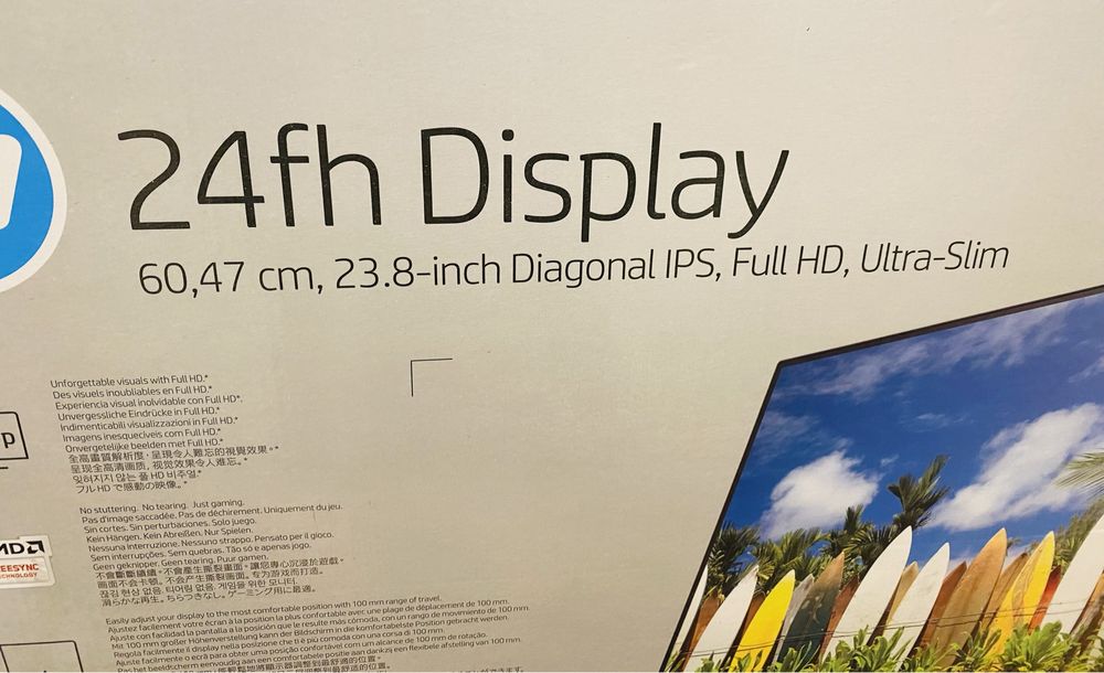 Monitor hp 24 cale full HD