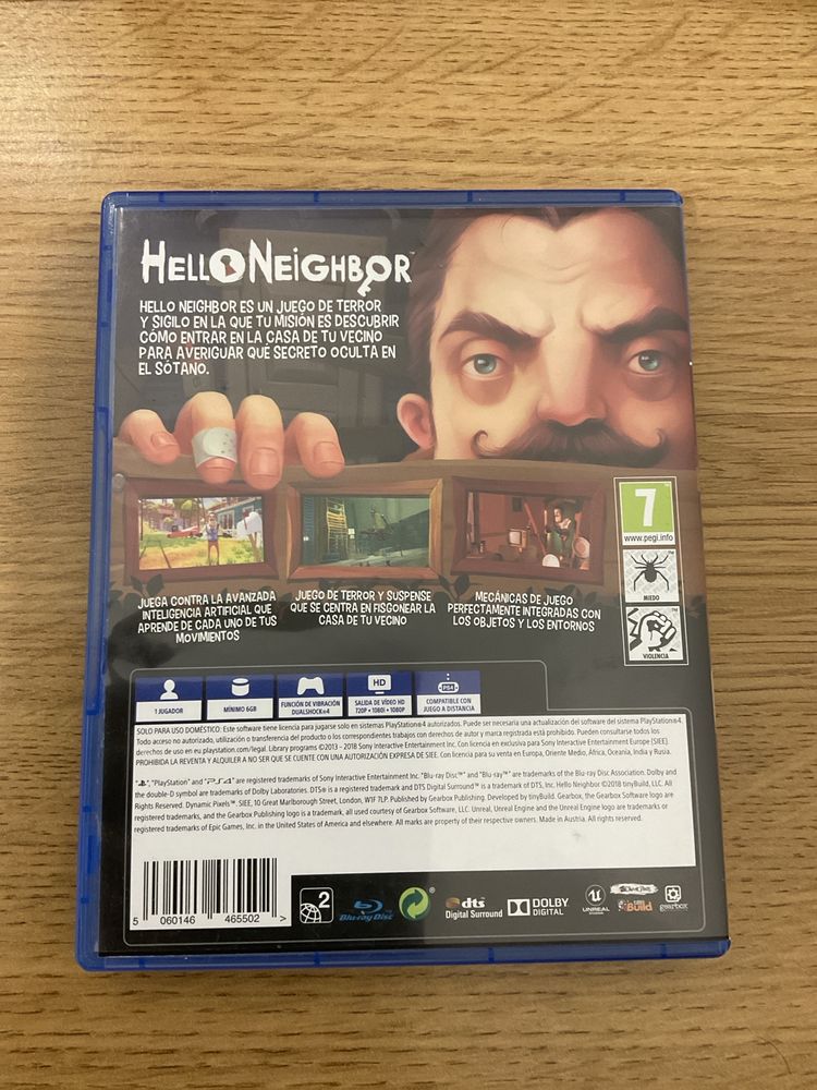 Jogo PS4 Hello Neighbor Usado