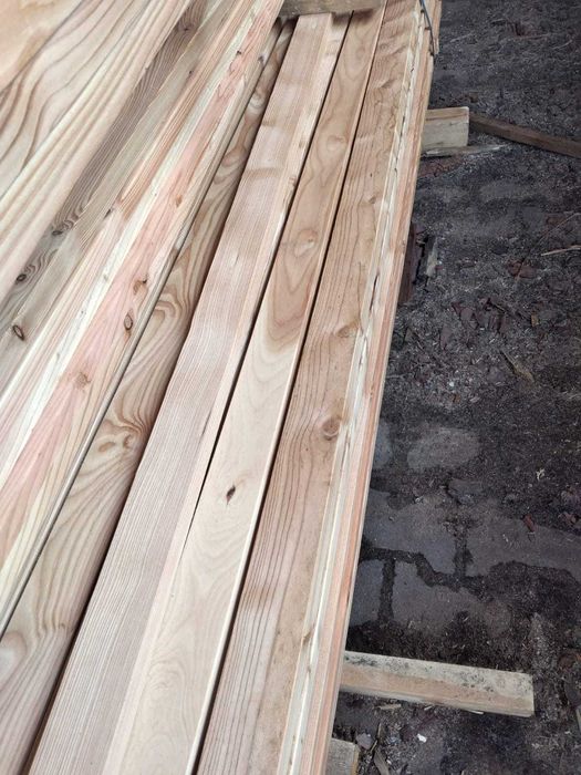 Lamele, sztachety ogrodzeniowe, listwy modrzewiowe, pergole modrzew