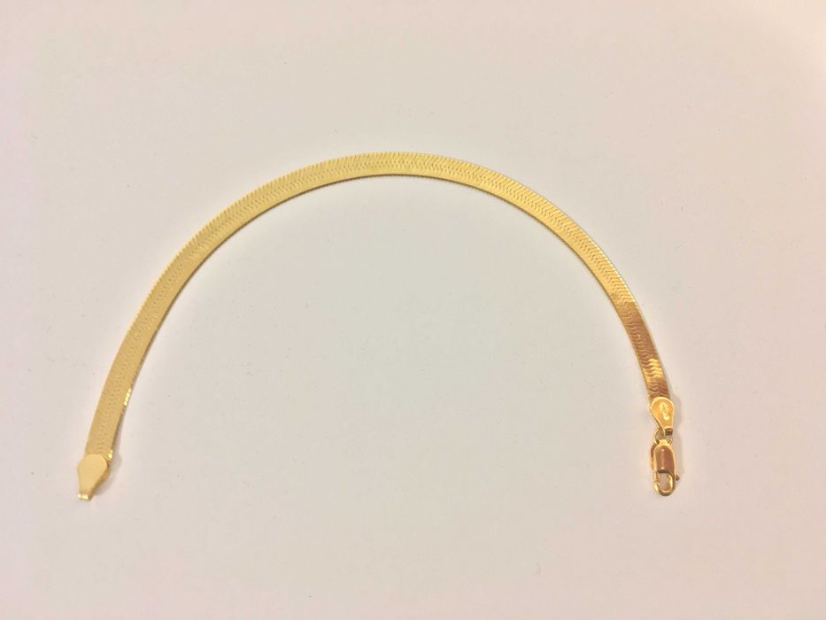 Nowa bransoletka złota 18k.