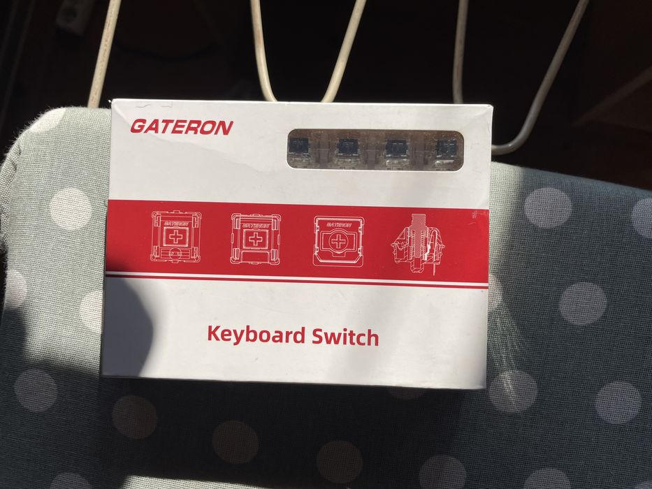 Switche Gateron Black KS-9 3Pin