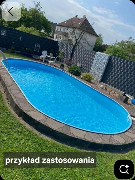 Basen poliestrowy z włókna szklanego, do samodzielnego wkopania