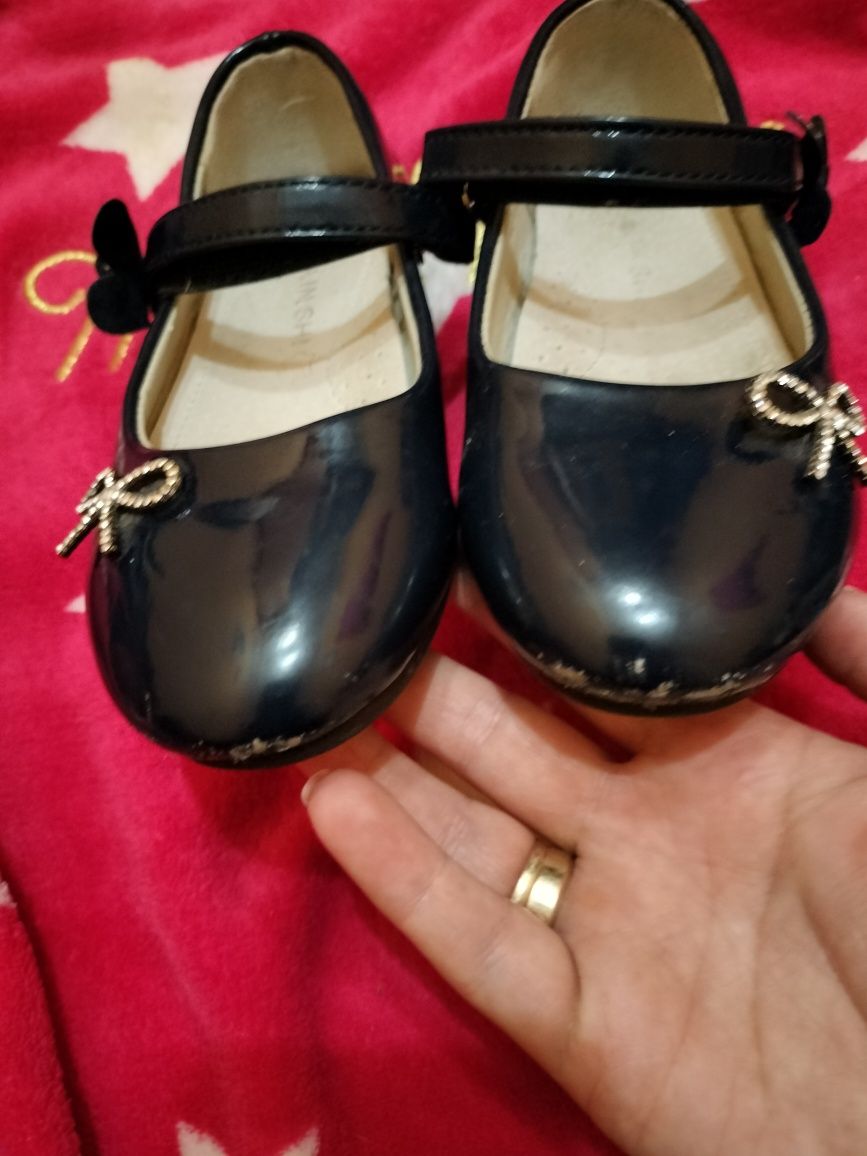 Buty lakierki eleganckie dla dziewczynki rozmiar 29