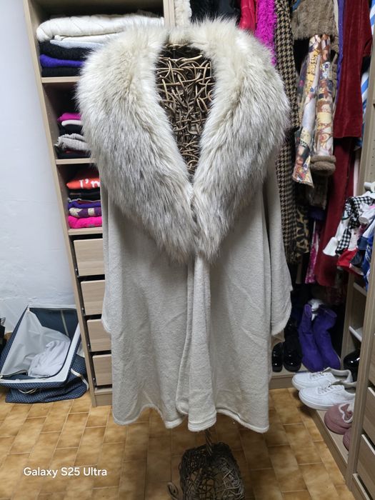 Capa beije cole verdadeira pele