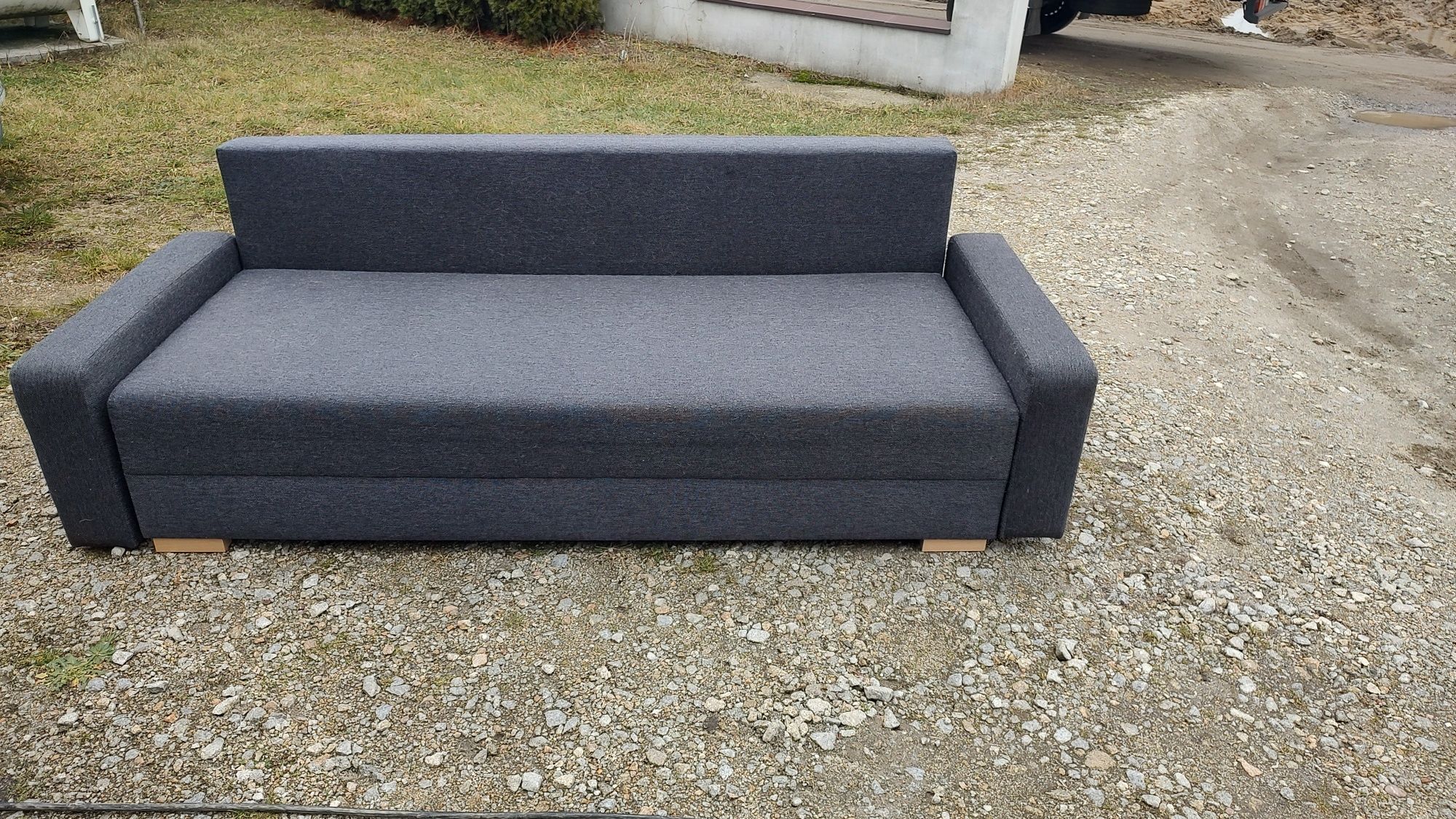 Szara Sofa B.Dobry Stan