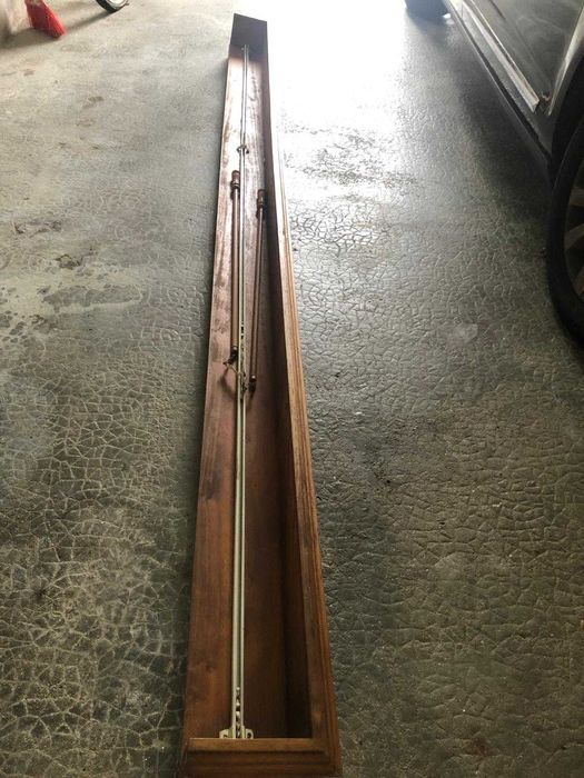 Sanefa para cortinas em madeira