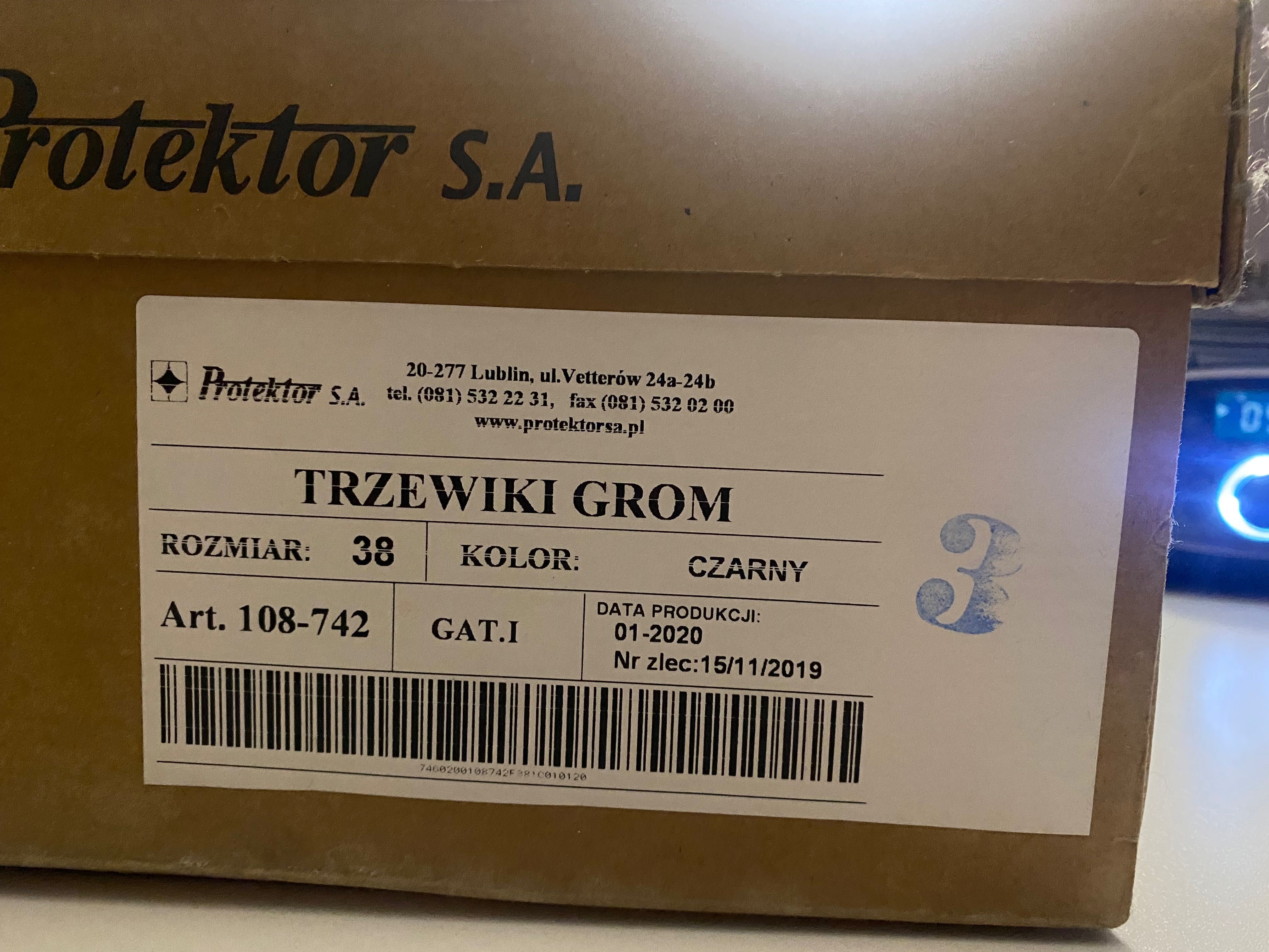 Trzewiki GROM- trapery