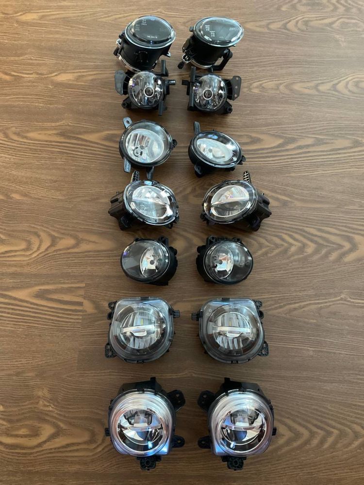 Противотуманные фары Туманки галоген BMW LED 39 E60 F30 F10 F15 F25птф