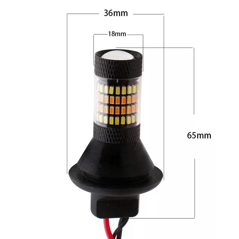Дневные ходовые огни ДХО в поворотники с режимом функцией поворота