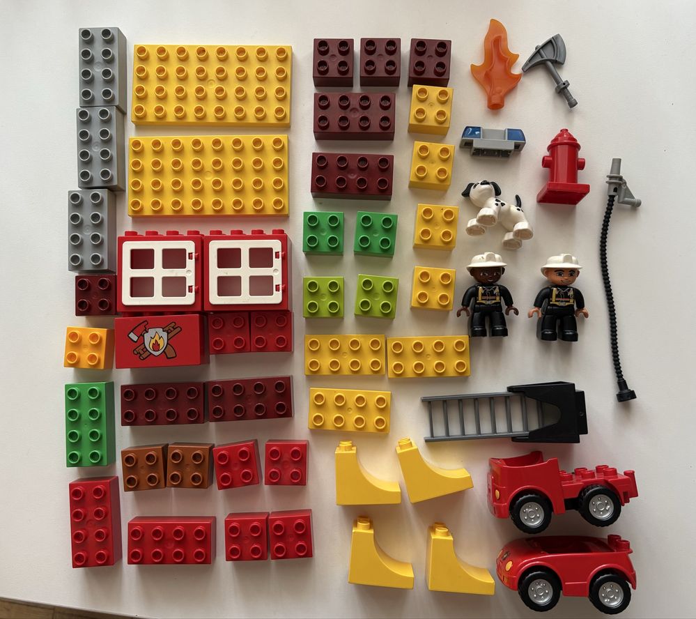 Lego duplo, пожежна станція