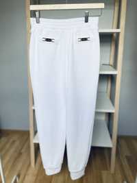 Białe spodnie dresowe Elisabetta Franchi