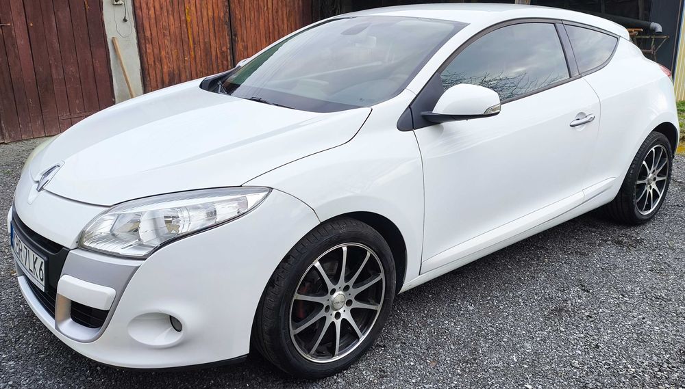 Renault Megane 3 Coupe biały bardzo ladny ,doinwestowany