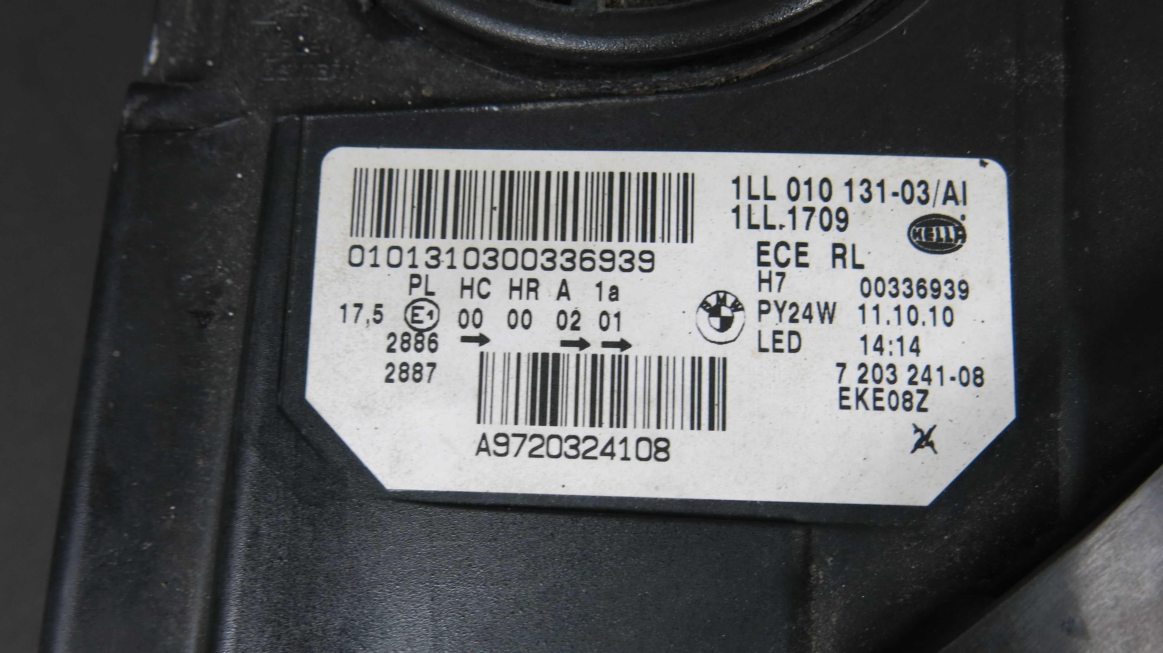 BMW F10 F11 lampa przednia przód lewa