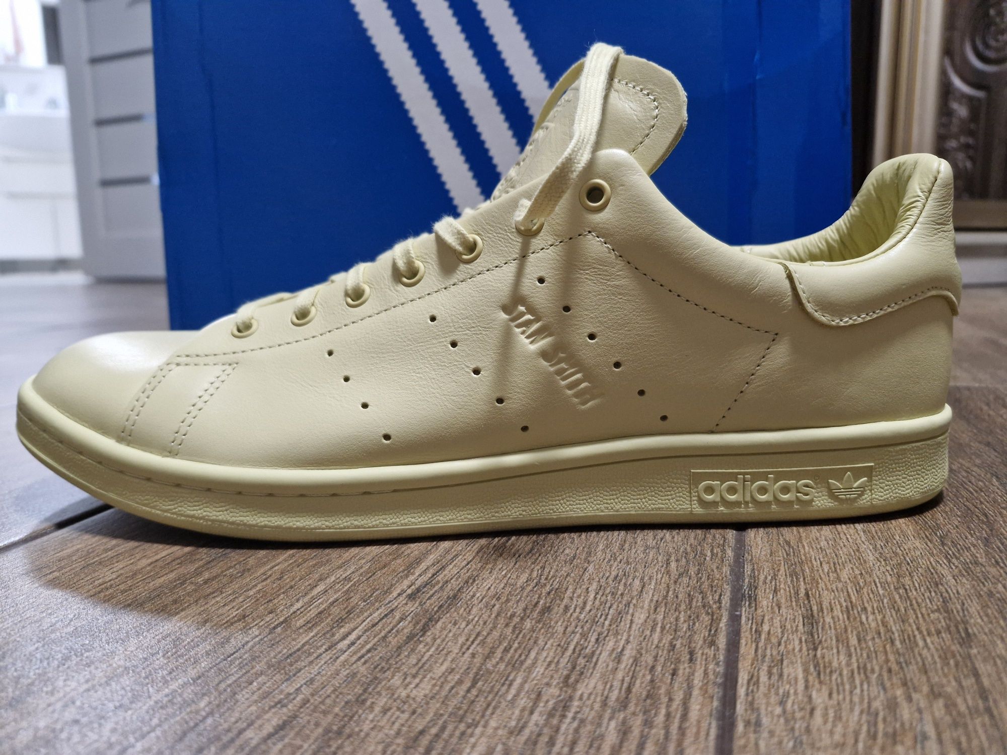 Оригінальні нові чоловічі шкіряні кеди Adidas Stan Smith Lux Shoes
