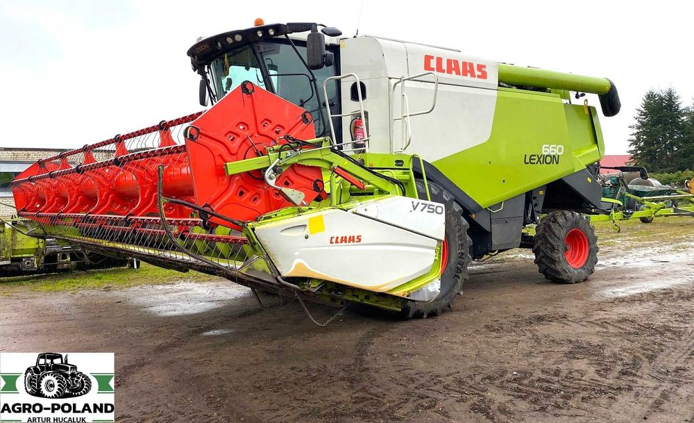 Комбайн CLAAS LEXION 660 - 2013 - 2326 м/г - VARIO 750 - новіша модель