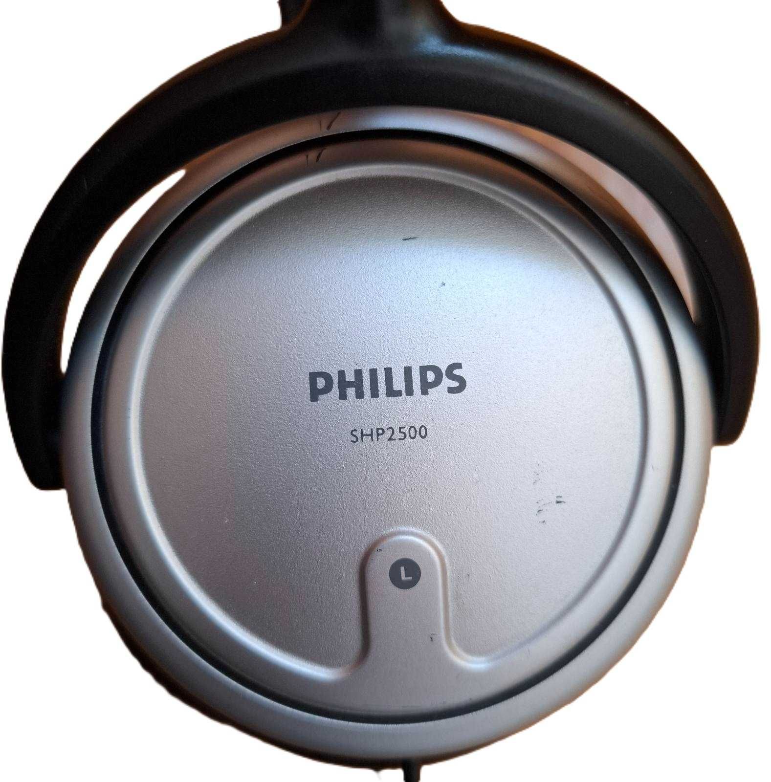 Провідні навушники Philips SHP 2500 з кабелем 6 метрів, вживані