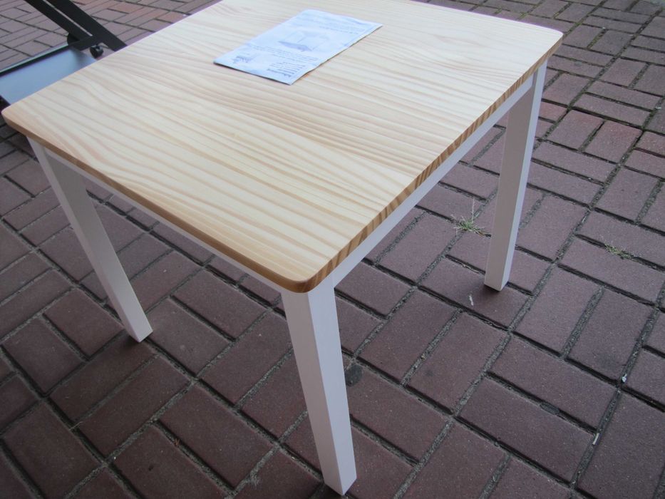 Pinolino Stół dziecięcy stolik Fenna, z litego drewna wys. 51cm