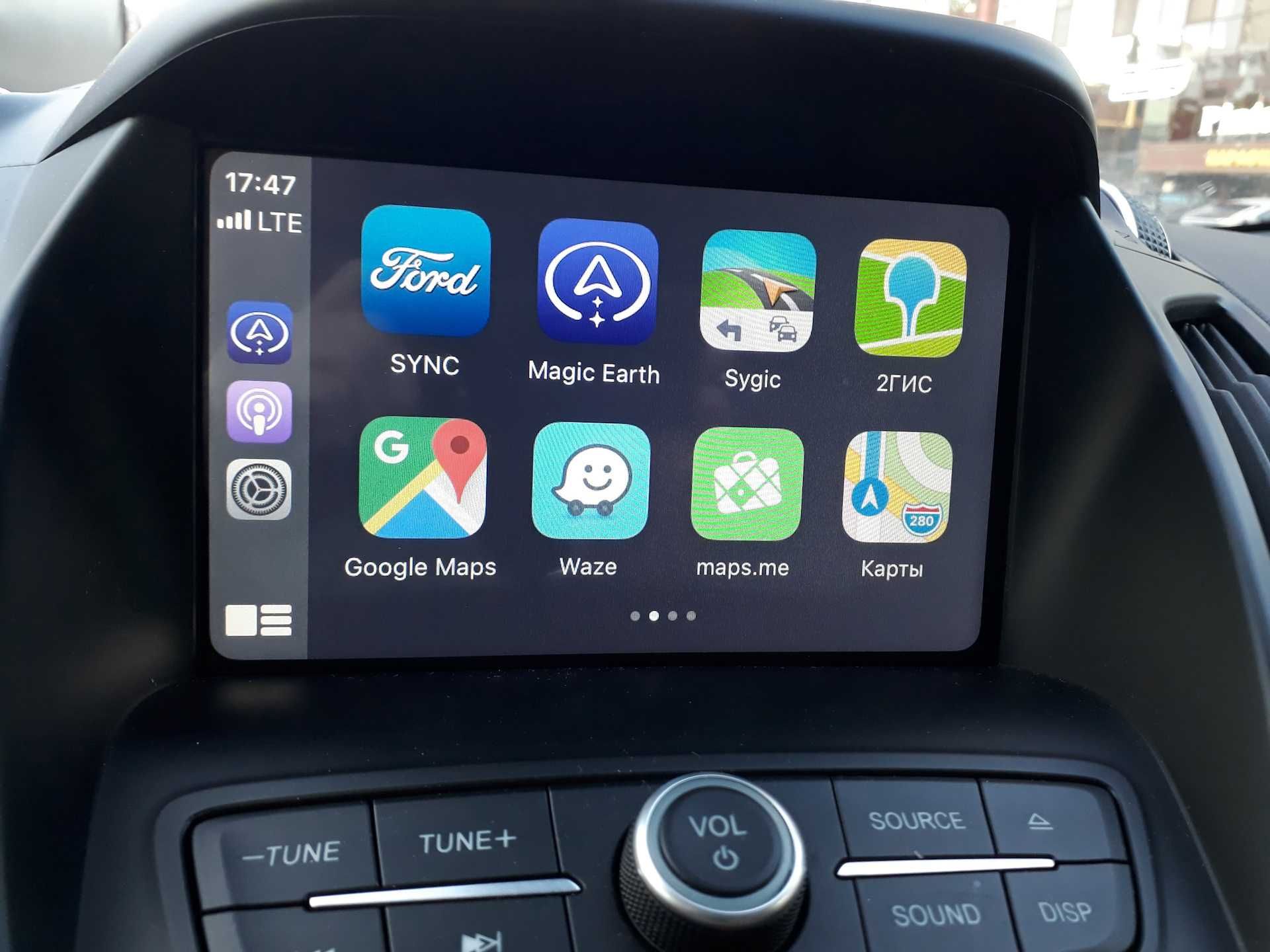 Русифікація навігація Ford Hyundai Kia Mazda BMW CarPlay Mini Lincoln.