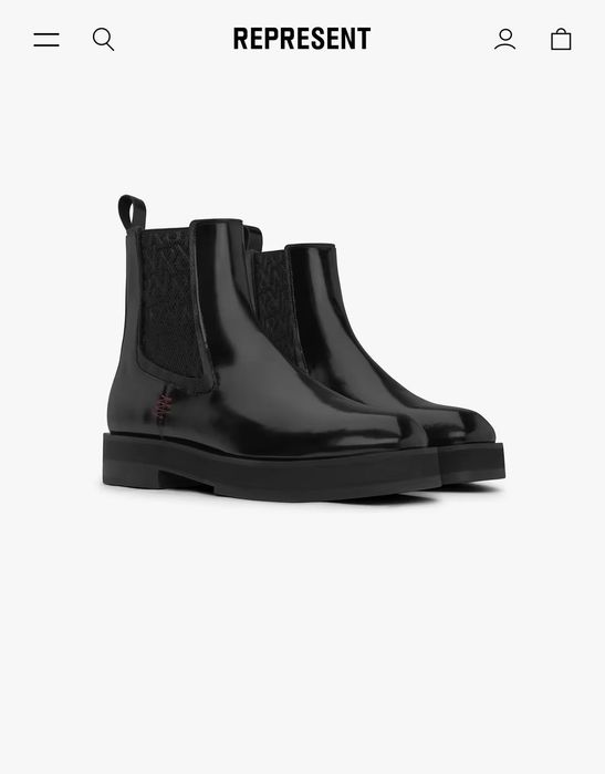 Represent Chelsea Boots 40 / Челсі черевики шкіряні, нові