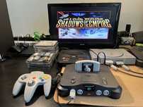 Konsola Nintendo 64 + gra Star Wars + kontroler