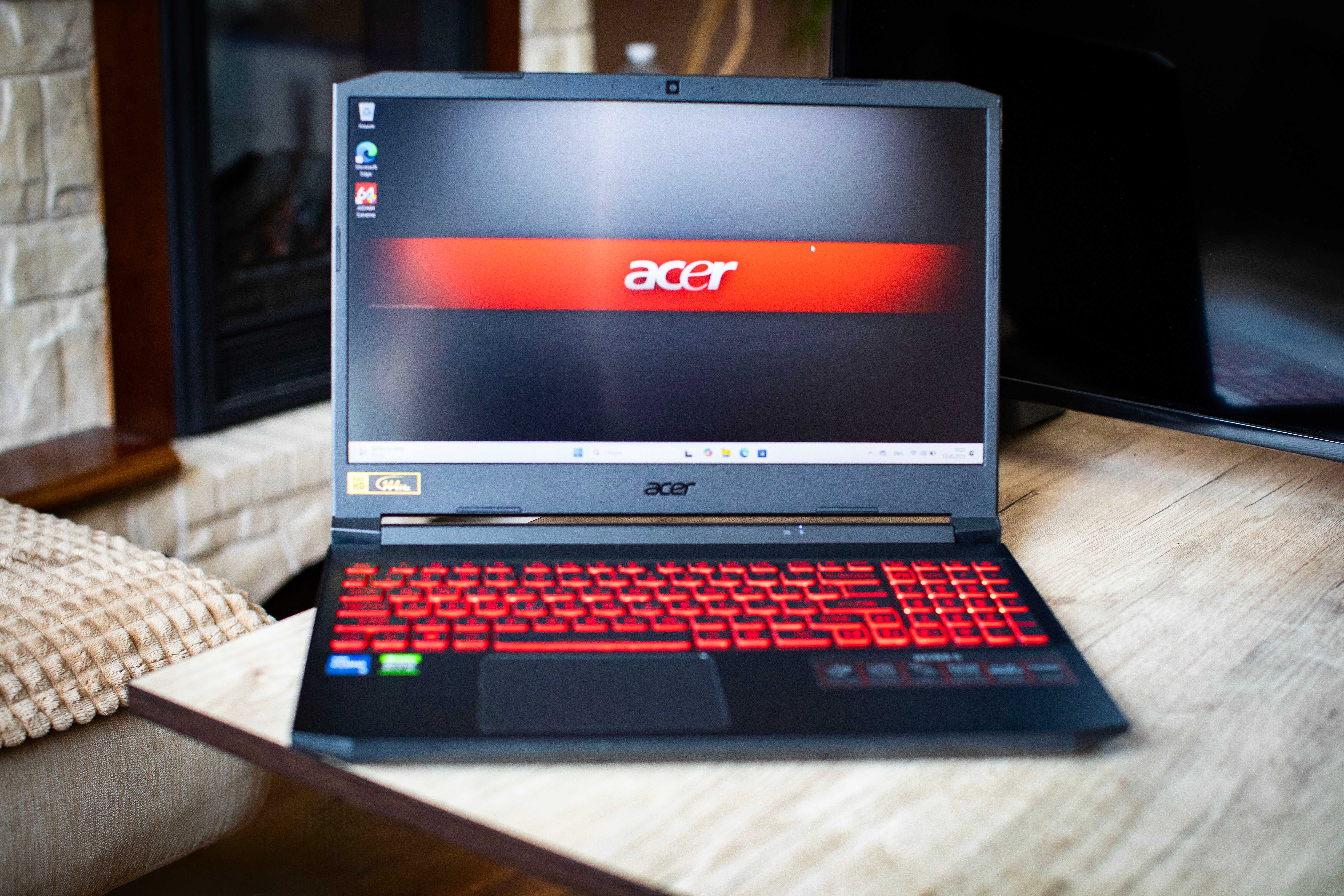 Acer Nitro 5 RTX 3050 Core i5-11400h 16gb отличный игровой ноутбук