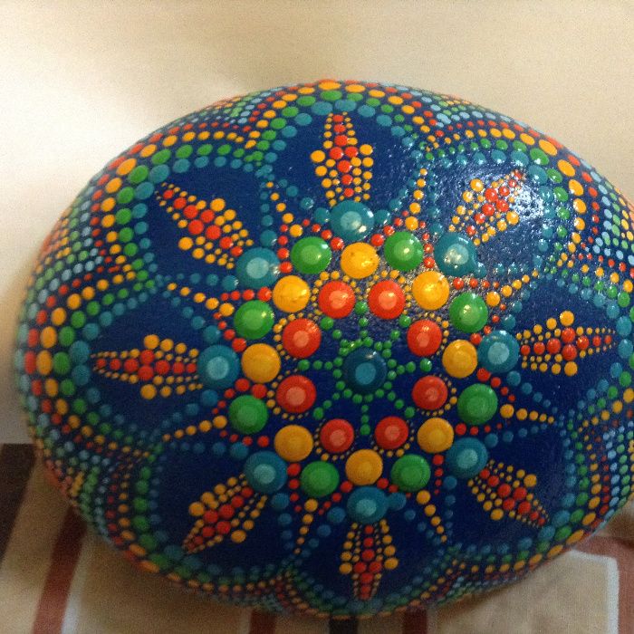 Mandala em pedra
